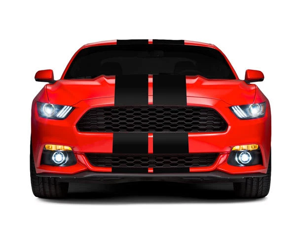 Calcomanía adhesiva gráfica 36 pies rayas vinilo duelo carreras Ford Mustang 10" para todos Foto 2 de 4