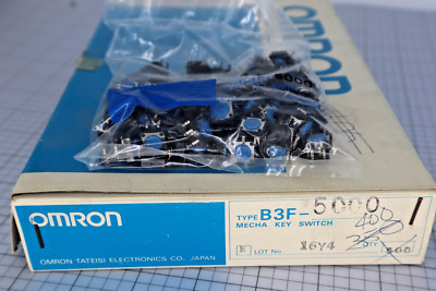 *New in Bag of 100* Omron B3F-5000 Micro Touch Switch Push Button
