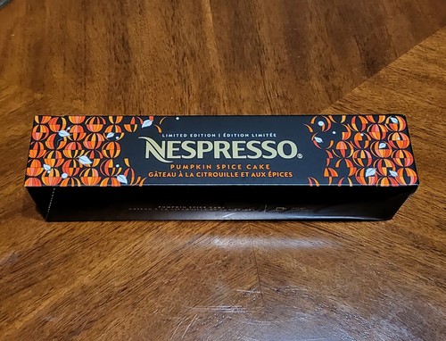 Nespresso Vertuoline Pumpkin Spice Cake 