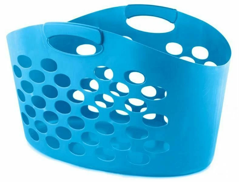 FLEXIBLE LAUNDRY BUCKET (042244460) (BLUE) (60L) – Habby And Lace