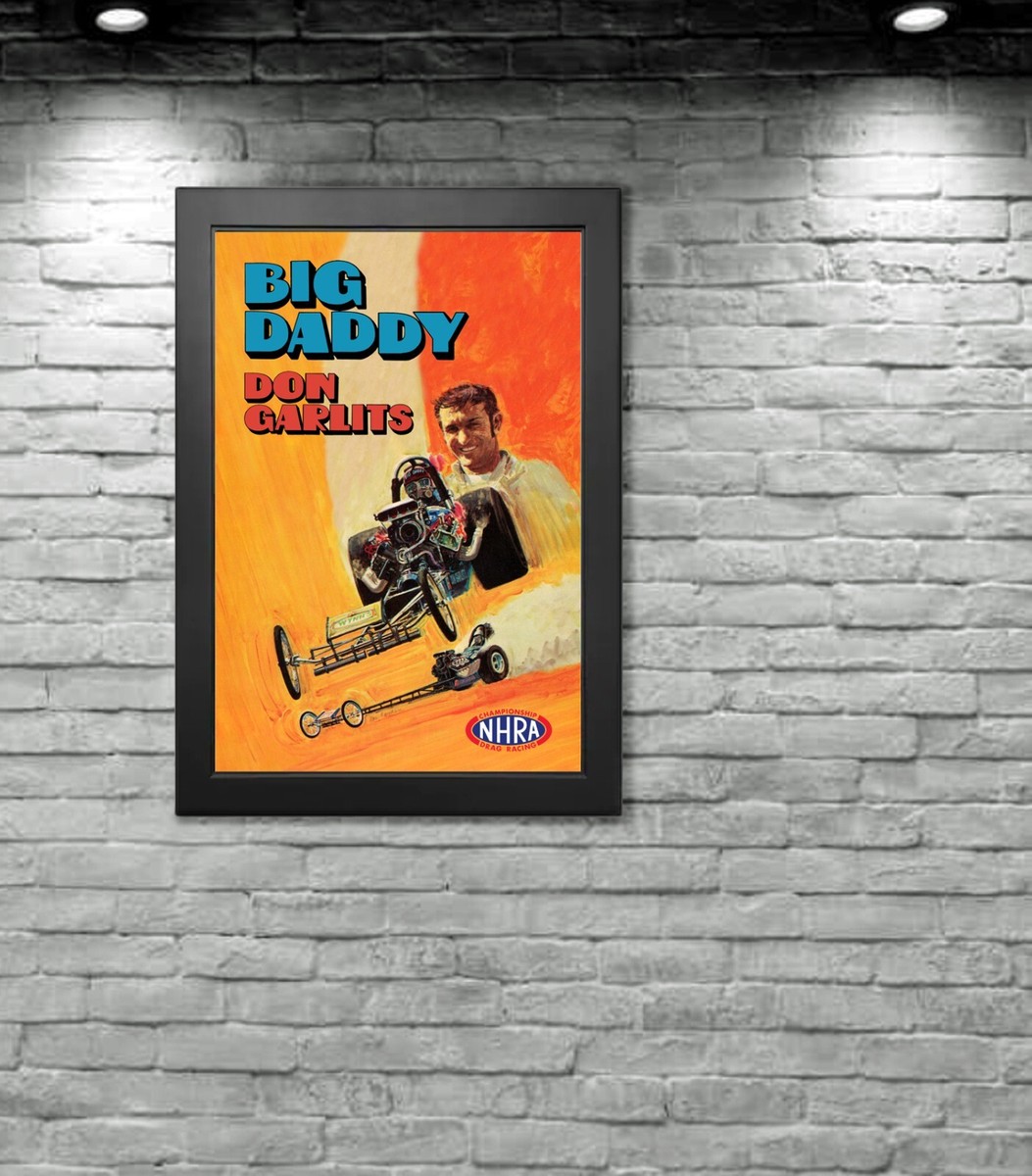 1971 Big Daddy Don Garlits NHRA Drag Racing Poster | eBay