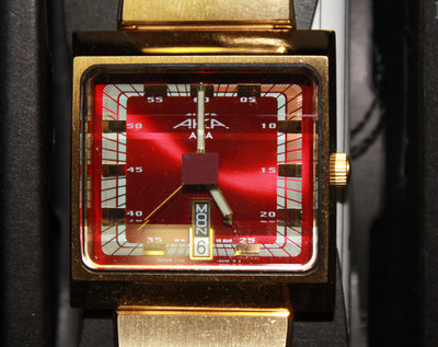 腕時計 AKA ALBA AKA Alba by SEIKO 10BAR Resist Amaizing Orange Dial QUARTZ