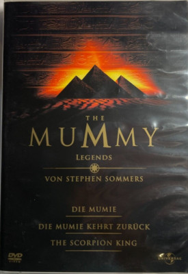 Neue    Film-DVD-Box    mit der    ''Mummy/Mumie -Trilogie''    von    2004 !