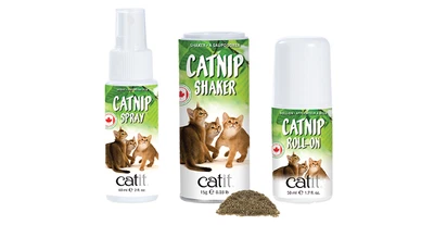 CATIT SENSES 2.0 CATNIP SPRAY, SHAKER, ROLL-ON