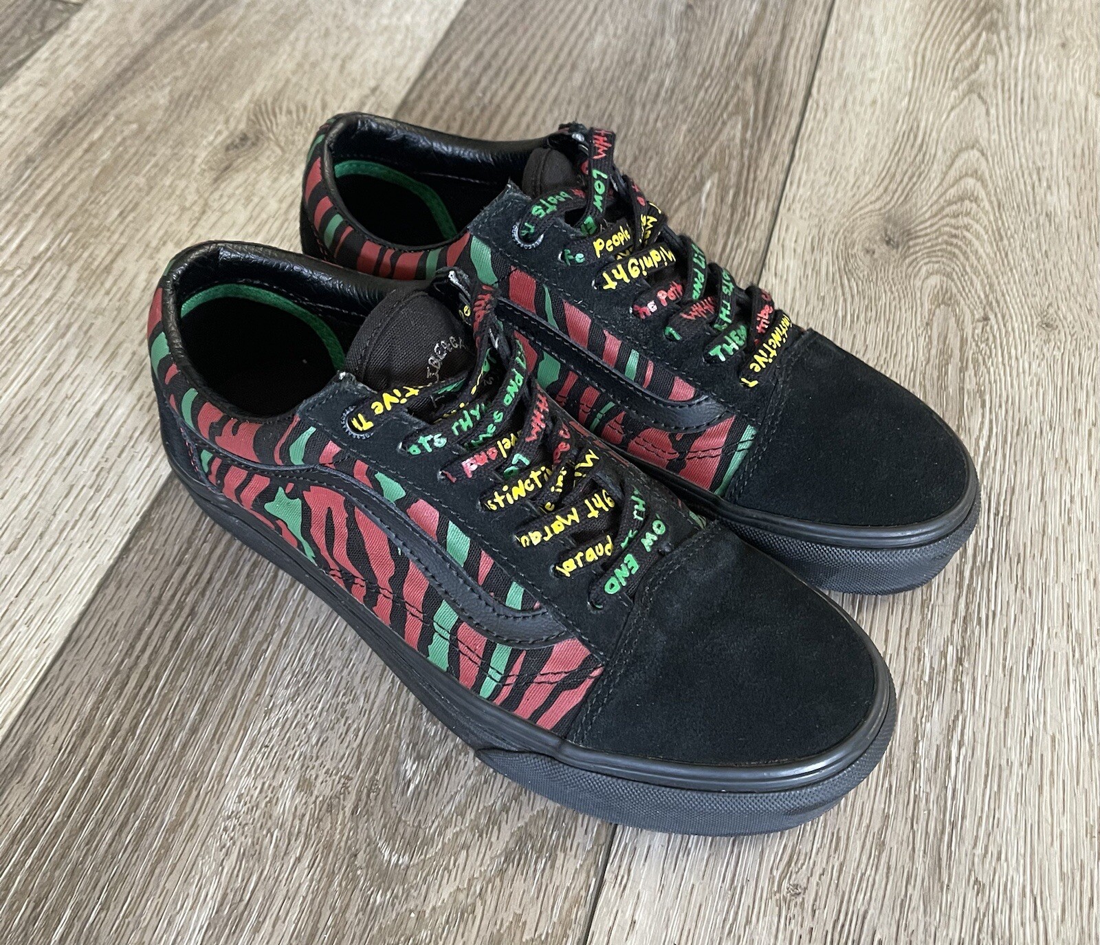 EUC VANS x A TRIBE CALLED QUEST ATCQ Old Skool Skate Sneakers Men 5.5 Women 7