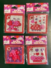 Set of 4 New Valentine Luv Bug Slide Puzzles