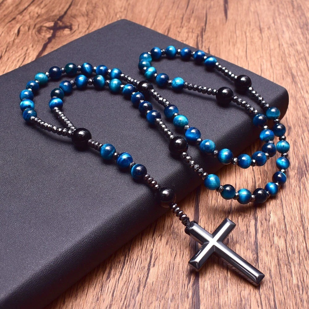 Rosary type sale necklace