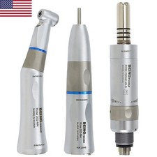 BEING Dental Slow Speed Contra Angle Straight Handpiece Air Motor LED 6 Pin KAVO