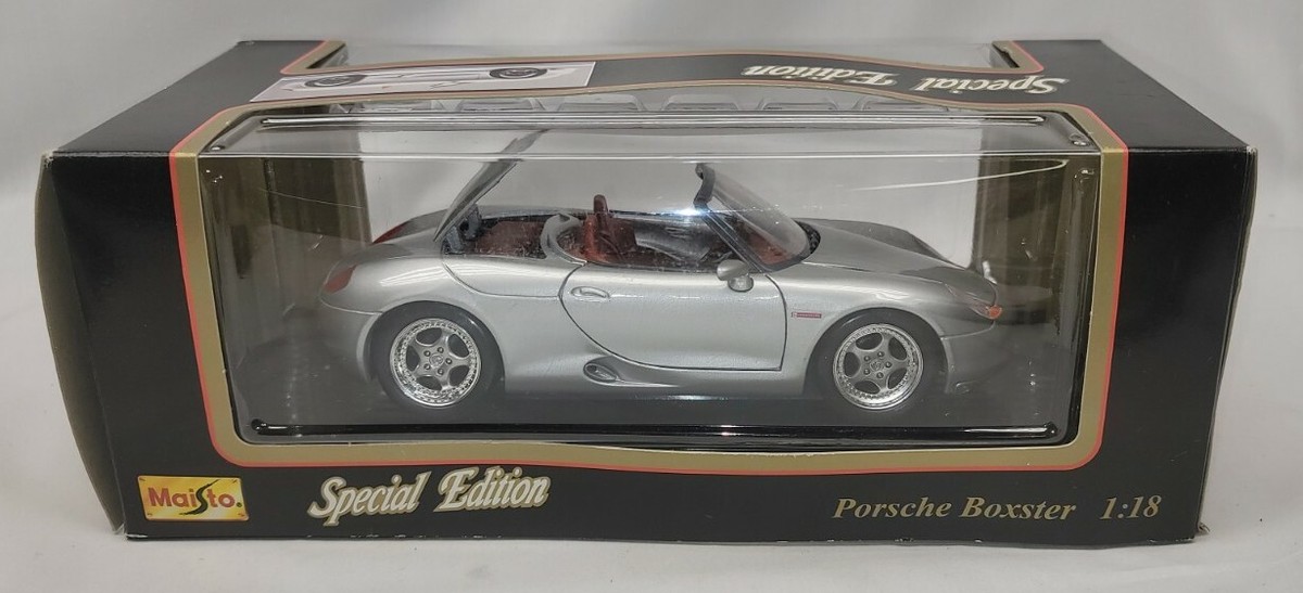 マイスト　ポルシェ　Boxster Maisto Porsche Boxster 1:18 Scale (Silver) | eBay