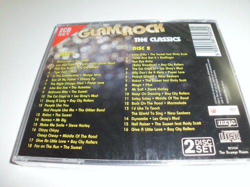 Glam Rock - The Classics - Doppel CD  OVP - Bild 2 von 2