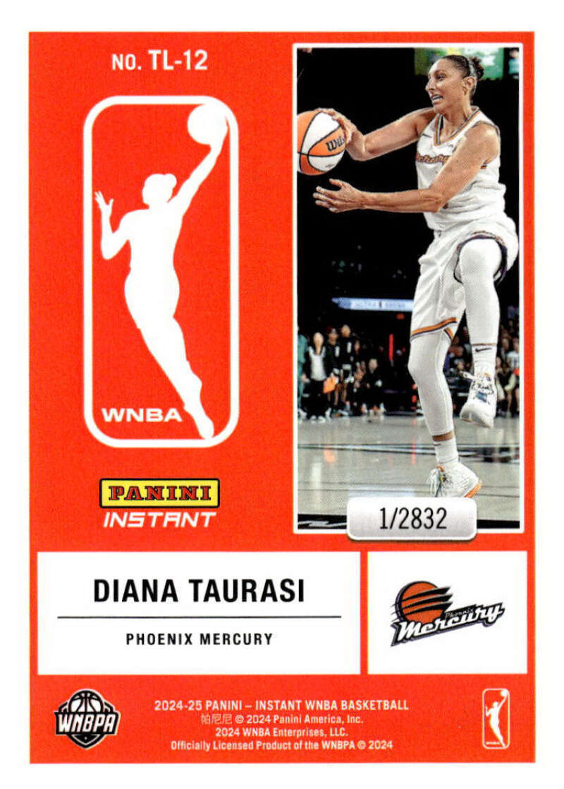 WNBA Diana Taurasi サイン入り写真 WNBA Diana Taurasi サイン入り写真 Diana Taurasi 2023-24