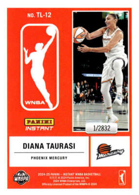 WNBA Diana Taurasi サイン入り雑誌 WNBA Diana Taurasi サイン入り雑誌