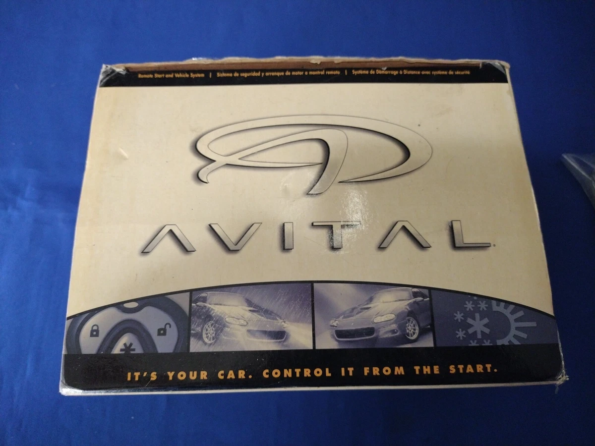 AVITAL 5303 2 WAY REMOTE AUTO CAR START STARTER ALARM SECURITY