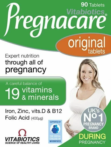 Vitabiotics Original Pregnacare Supplement - 90 Tablets