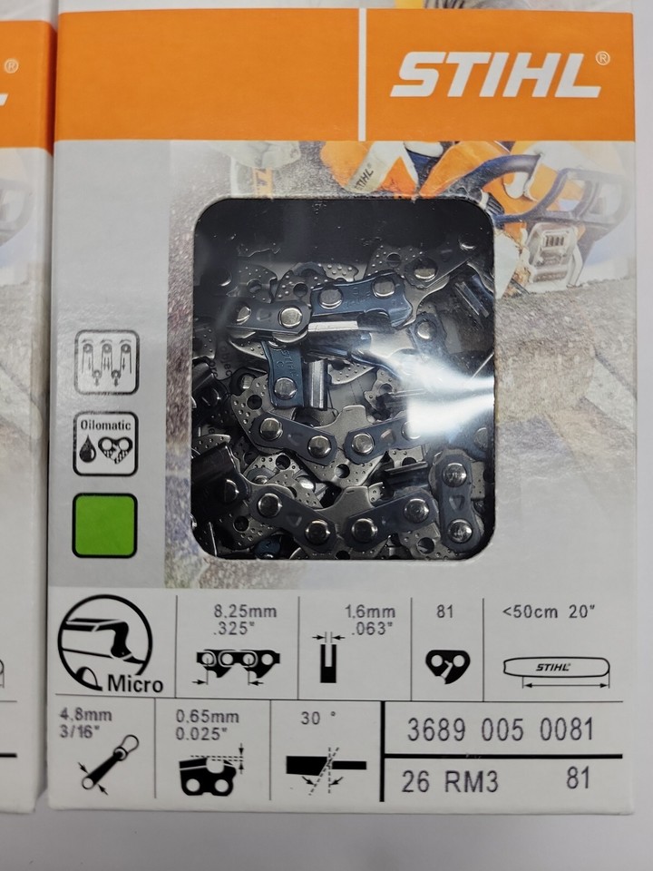 Stihl 20" Rollomatic E Chainsaw Bar - .325 .063 81DL - 3003 008 6821 - Foto 3