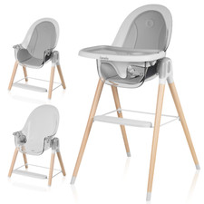 Chaise haute pour enfants chaise haute pour bébé grandissant siège haut...