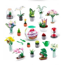 New Mini Brands Create Garden Capsule series 1 w/free Small Pot ~ You Pick!!