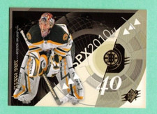 (1) TUUKKA RASK  2010-11 SPX # 8 BRUINS GOALIE  NM-MT CARD (J5131)