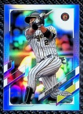 Ryutaro Umeno - 2021 Topps Chrome NBP Nippon #184 Refractor - Tigers