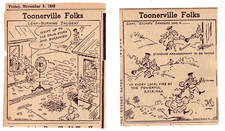 Toonerville Trolley by Fontaine Fox - 24 funny daily comic panels, November 1948