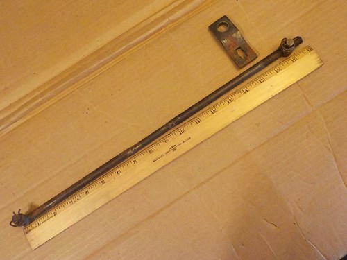 VINTAGE MR.GASKET SHIFT ROD (ALTERED) #96104, LEVER #8025 W/SOME RUST USED - 第 1/14 張圖片