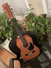 Austin A334s 33” Acoustic Travel Mini Junior Guitar