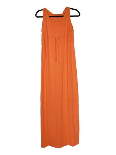 open lace back dress Romantic Tulle Maternity Maxi Dress- Orange