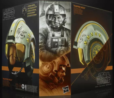 Star Wars The Black Series Trapper Wolf elektronische Helm Neu