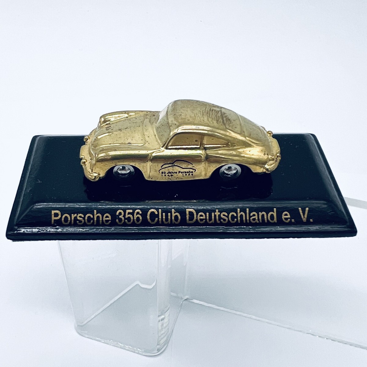 Schuco Piccolo Porsche 356A Coupe goldfarbig Porsche-Club