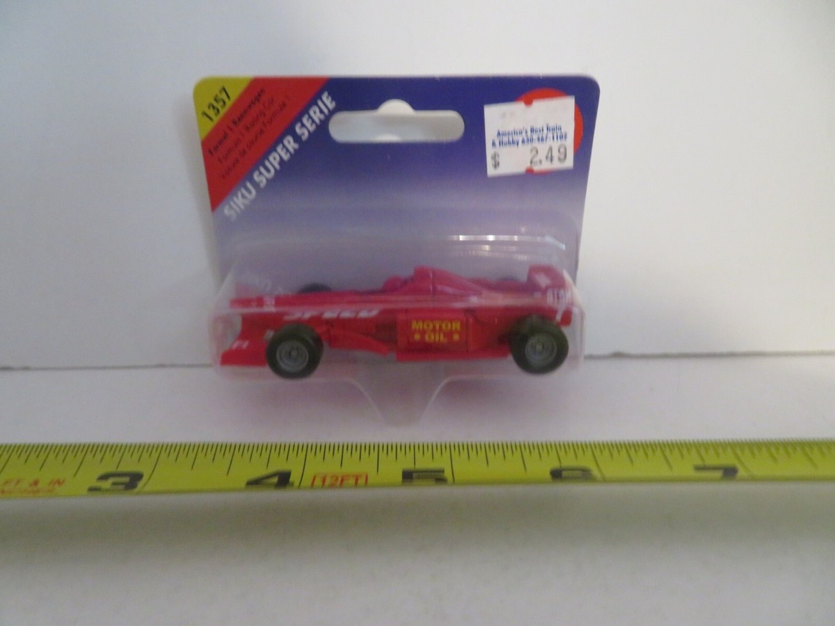 Siku #1357 Super Serie Formula 1 Racing Car #7 Red MOC | eBay