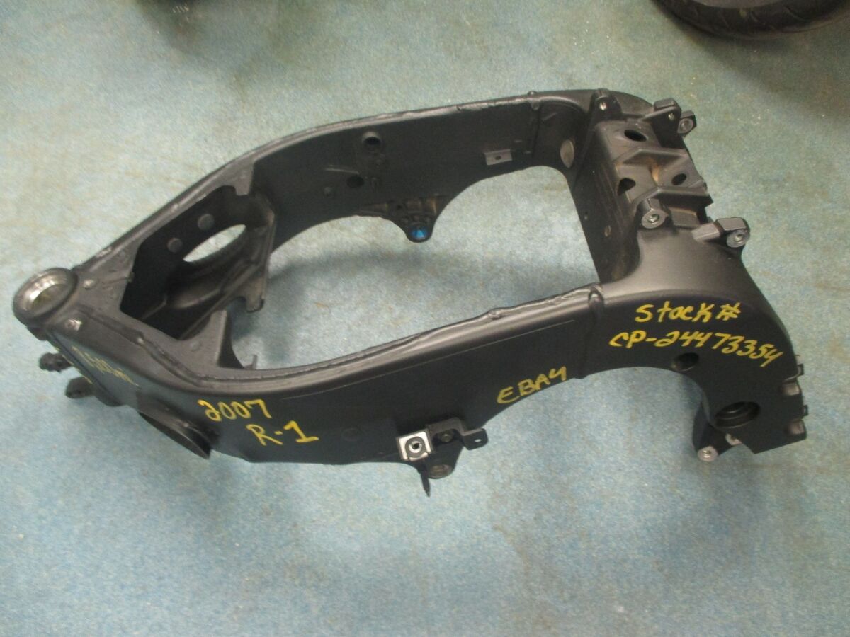 2007-2008 Yamaha YZF R1, Frame, chassis, 8,482 miles, Good 2007-2008 Yamaha YZF R1, Frame, chassis, 8,482 miles, Good