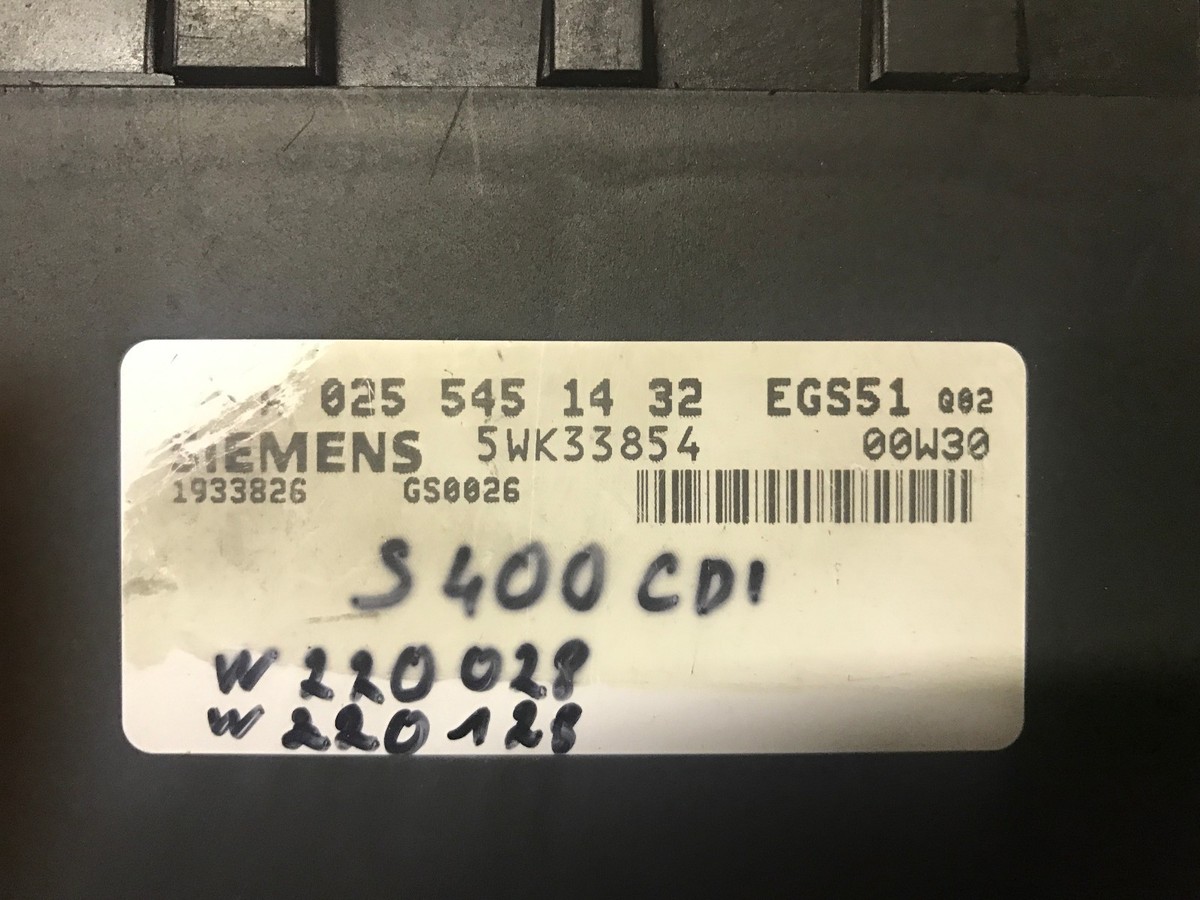 Mercedes Benz EGS51 Transmission Gearbox Module A0255451432