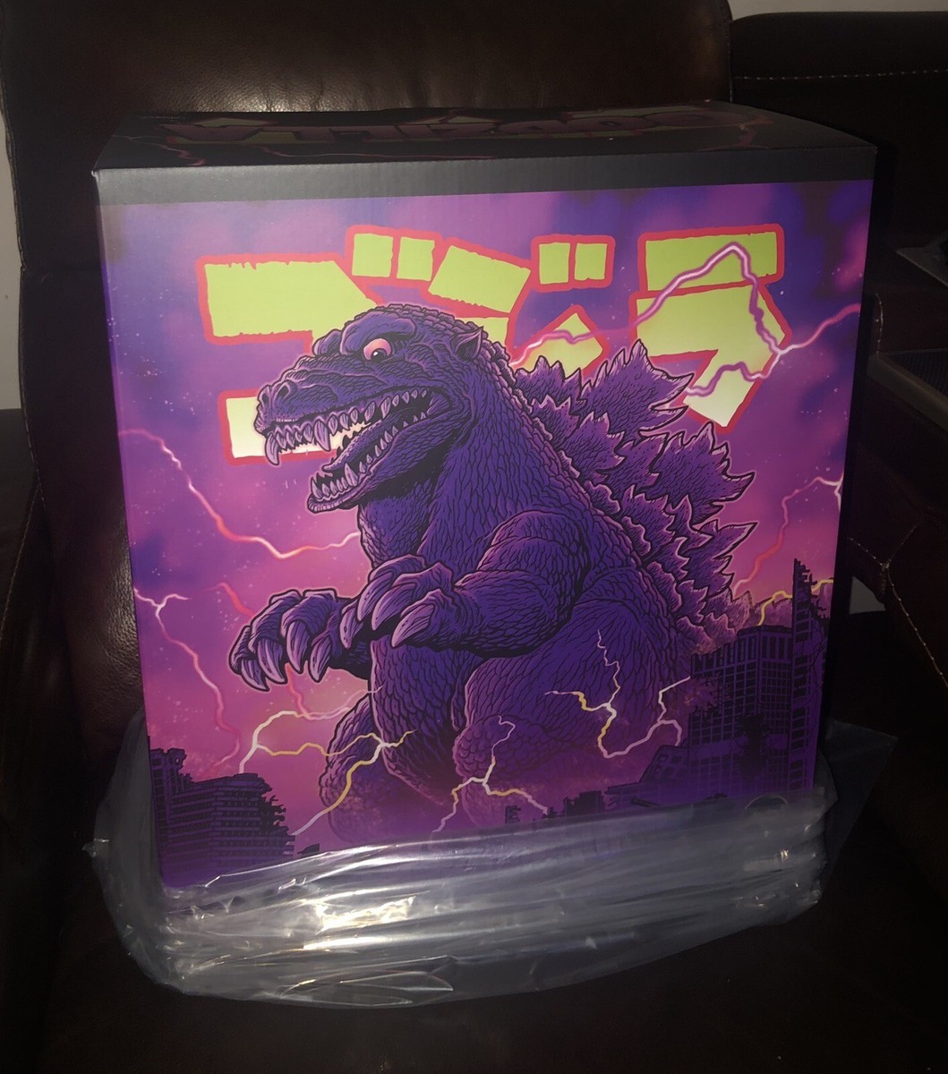 🔥 Mondo Godzilla James Groman Vinyl Figure Burning Variant LTD