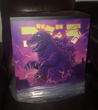 🔥 Mondo Godzilla James Groman Vinyl Figure Burning Variant LTD 250 Sofubi RARE!