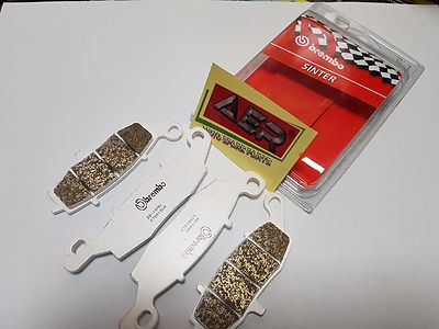 4 BREMSBELÄGE VORNE BREMBO WEISS 07KA19LA + 18LA KAWASAKI ZR7S 750 2011
