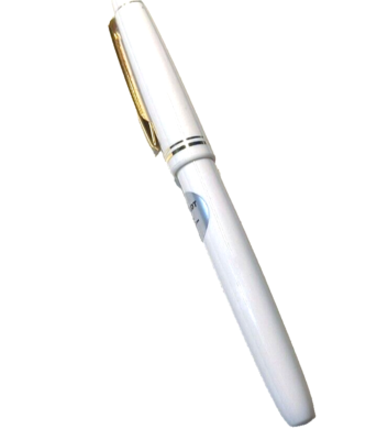 pilot 78g fountain white color body M nib Japan boxed ink