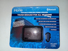 iHome Portable Wireless Stereo Speaker Bluetooth - iBT7CCBR - New Sealed