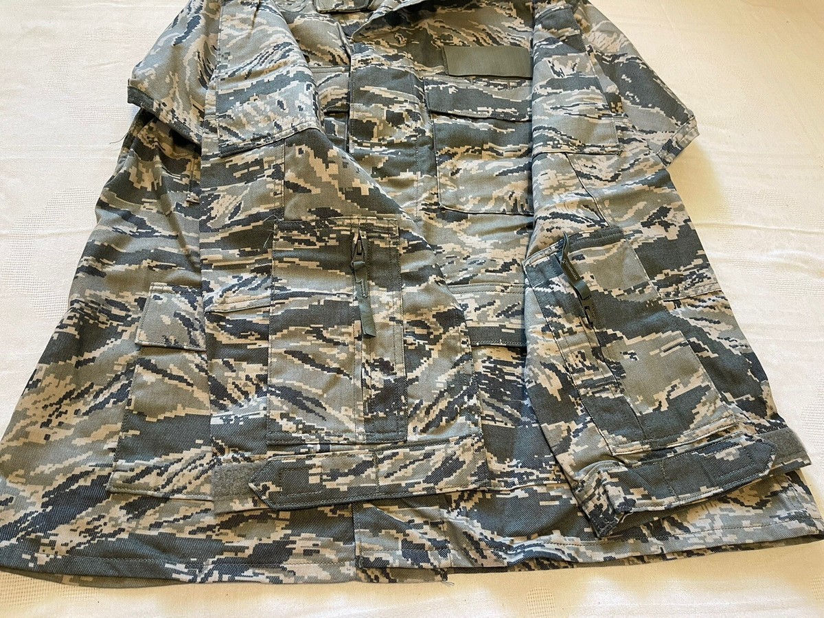 USAF AIRMAN'S BATTLE ENSEMBLE ABU TIGER STRIPE CAMO TOP