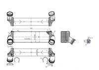 LadeluftküHler FüR BMW X5 (E70,F15,F85) X6 (E71,E72) (F16,F86)