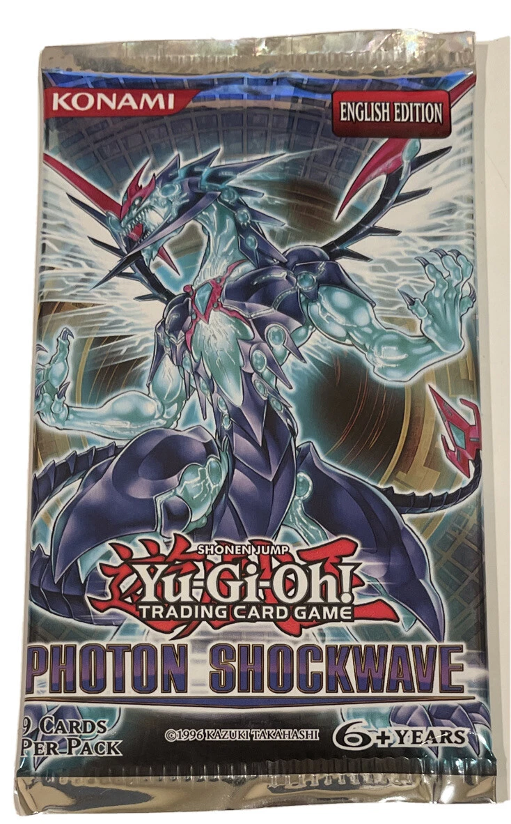 Yu-Gi-Oh! TCG Photon Shockwave Sealed Collectible Card Game Packs