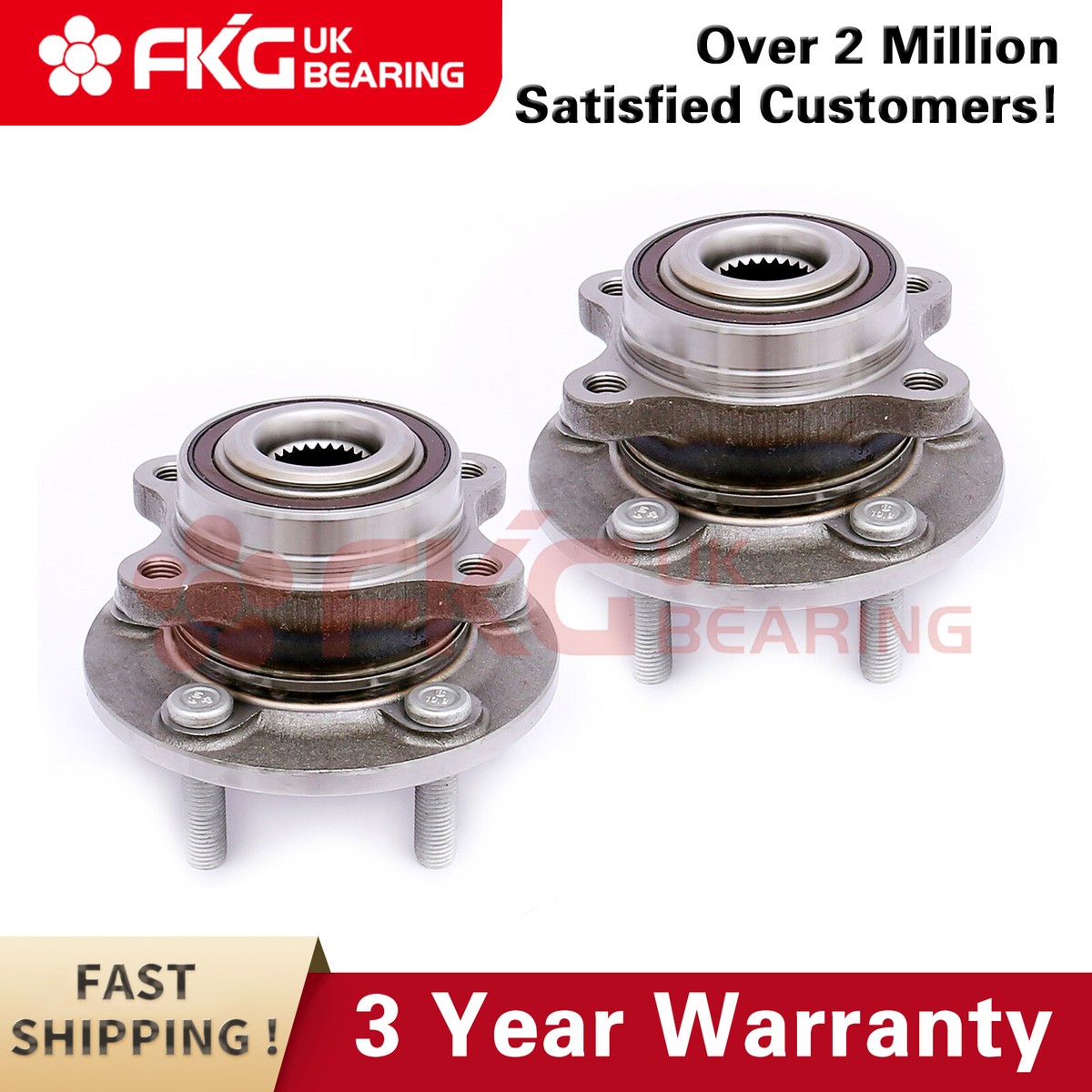 Front Wheel Bearing Hub Assembly For 2013 -16 Ford Fusion