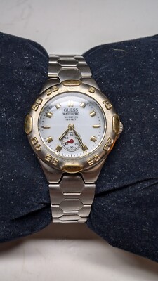 Guess Waterpro Watch Analog Dial 50M Water Resistant Quartz Works