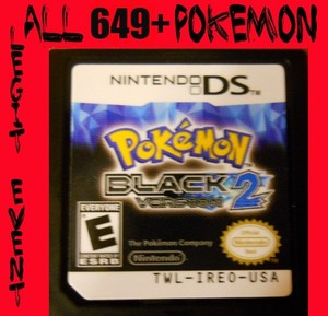 Details About Pokemon Black 2 Loaded With All 649 60 Legit Event Unlocked Poketransfer Bank