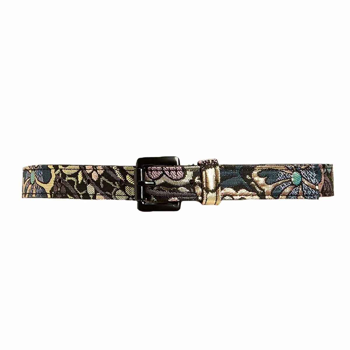 Steve Madden Womens Brocade Skinny Faux Leather Pant Belt | eBay display picture 3