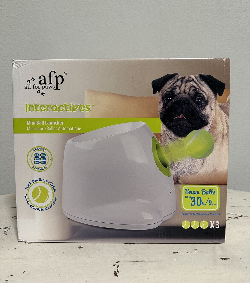 All For Paws Hyper Fetch Mini Automatic Dog Ball Launcher Up to