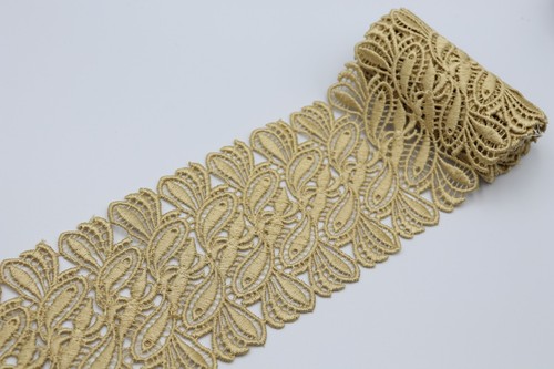 9 Cm Wide 1 Y Daisy Lace Trim Colours Guipure Ideal Embellish Sew on Gota - Picture 19 of 68