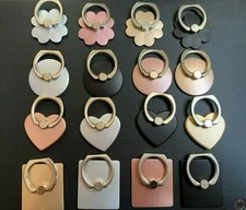 LiliDreamstore 360° Rotating Smartphone Cell Phone Ring Stand Holder Grip Simple