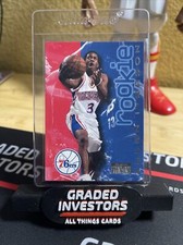 ALLEN IVERSON 1996/1997 SKYBOX PREMIUM ROOKIE RC #216 $25.00 PHILADELPHIA 76'ERS