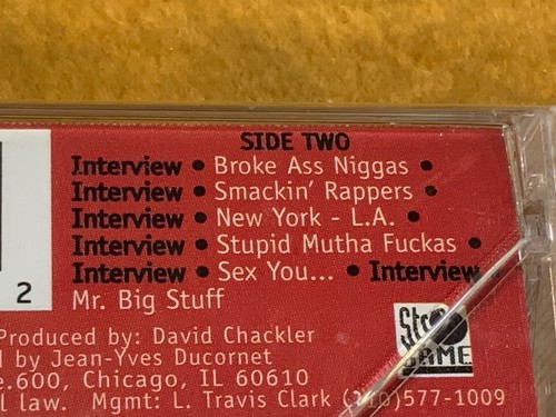 J6-43 GRANDMASTER MELE-MEL & SCORPIO Right Now .. SEALED PARENTAL ADVISORY 1997 - Picture 6 of 6