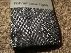 Frenchic fishnet lace tights, fashion, color black, size: S/M — photo 4